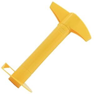 Fackelmann Pineapple Corer, Slicer & Cutter, Plastic, Pineapple Ring Maker Tool, Pineapple spiraliser, Core Remover, Fruit Rings, Fruit Tool, 30x13x9cm, Yellow Fackelmann Pineapple Corer, Slicer & Cutter, Plastic, Pineapple Ring Maker Tool, Pineapple spiraliser, Core Remover, Fruit Rings, Fruit Tool, 30x13x9cm, Yellow