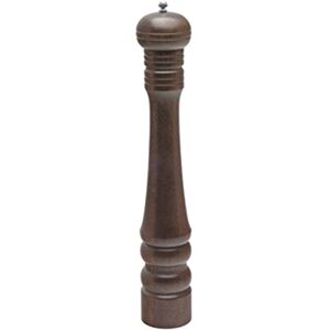Genware NEV-57037 Pepper Mill, Heavy Wood, 17 Genware NEV-57037 Pepper Mill, Heavy Wood, 17