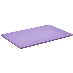 Genware P1812 Low Density Polyethylene Cutting Board, Purple, 18 inches Length, 12 inches Width, 0.5 inches Height Genware P1812 Low Density Polyethylene Cutting Board, Purple, 18 inches Length, 12 inches Width, 0.5 inches Height