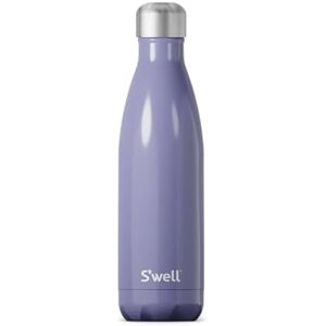 S'well Original Hillside Lavender 500ml Vacuum-Insulated Drinks Bottle Keeps Drinks Cold and Hot BPA-Free Stainless Steel Hydration Bottle for On The Go S'well Original Hillside Lavender 500ml Vacuum-Insulated Drinks Bottle Keeps Drinks Cold and Hot BPA-Free Stainless Steel Hydration Bottle for On The Go