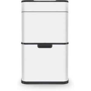 Tower T938021WHT Ozone Recycling Sensor Bin, 50L, Complete Recycling System, Hands Free Opening, Carbon Filter, White Tower T938021WHT Ozone Recycling Sensor Bin, 50L, Complete Recycling System, Hands Free Opening, Carbon Filter, White