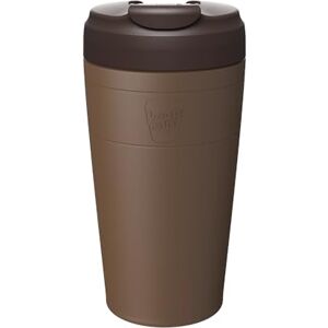 KeepCup Commuter Travel Mug Insulated Stainless Steel Reusable Coffee Cup with Spillproof Flip Lid 16oz/454ml Chocolate KeepCup Commuter Travel Mug Insulated Stainless Steel Reusable Coffee Cup with Spillproof Flip Lid 16oz/454ml Chocolate