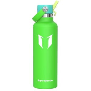 Super Sparrow Sparrow Insulated Water Bottle 750ml FlipFlow Metal Water Bottles with Straw Lid BPA Free Leakproof Stainless Steel Flask for Sport, Gym, Office, Outdoor, Travel Super Sparrow Sparrow Insulated Water Bottle 750ml FlipFlow Metal Water Bottles with Straw Lid BPA Free Leakproof Stainless Steel Flask for Sport, Gym, Office, Outdoor, Travel