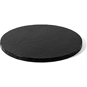 Decora 0931760 Black Round Cake Board Ø 25 X H 1,2 CM, Carta Decora 0931760 Black Round Cake Board Ø 25 X H 1,2 CM, Carta