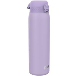 Ion8 Lightweight 1 Litre Steel Water Bottle, Non-Insulated, Leak Proof, Easy to Open, Secure Lock, Dishwasher Safe, Flip Cover, Carry Handle, Ideal for Travel & Active Lifestyles, Lilac Purple Ion8 Lightweight 1 Litre Steel Water Bottle, Non-Insulated, Leak Proof, Easy to Open, Secure Lock, Dishwasher Safe, Flip Cover, Carry Handle, Ideal for Travel & Active Lifestyles, Lilac Purple