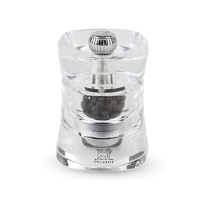 PEUGEOT Baltic Pepper Mill Adjustable Grinder Acrylic Body 8 cm Clear PEUGEOT Baltic Pepper Mill Adjustable Grinder Acrylic Body 8 cm Clear