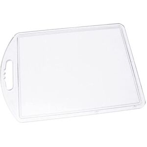 Fackelmann Chopping Board 35x25 cm Clear SAN Plastic Fackelmann Chopping Board 35x25 cm Clear SAN Plastic