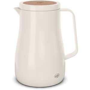 Alfi Studio Tea Insulated Jug 0.7 L White, Double-Walled Stainless Steel, Keeps Warm for 12 Hours, Cold for 24 Hours, Screw Cap, Large Opening, Thermos Flask, BPA-Free Alfi Studio Tea Insulated Jug 0.7 L White, Double-Walled Stainless Steel, Keeps Warm for 12 Hours, Cold for 24 Hours, Screw Cap, Large Opening, Thermos Flask, BPA-Free