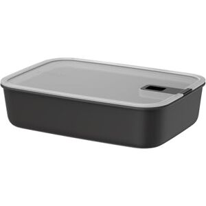 Mepal Food Container EasyClip Container with lid & sliding closure Suitable for microwave, steam cooker, refrigerator, and freezer Airtight & leak-proof 2,25 l Nordic black Mepal Food Container EasyClip Container with lid & sliding closure Suitable for microwave, steam cooker, refrigerator, and freezer Airtight & leak-proof 2,25 l Nordic black