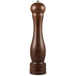 Cole & Mason HB1244P Forest Capstan Pepper Mill, Precision+ Wooden, Stained Beech Wood, 315 mm, Single, Includes 1 x Pepper Grinder Cole & Mason HB1244P Forest Capstan Pepper Mill, Precision+ Wooden, Stained Beech Wood, 315 mm, Single, Includes 1 x Pepper Grinder