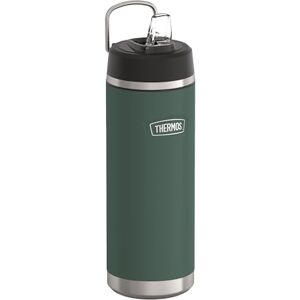 Thermos ICON Insulated Drinking Bottle with Straw 0.71 L, Forest Matt, Green, 12 Hours Cold, Stainless Steel, Flask, Dishwasher Safe, BPA-Free Thermos ICON Insulated Drinking Bottle with Straw 0.71 L, Forest Matt, Green, 12 Hours Cold, Stainless Steel, Flask, Dishwasher Safe, BPA-Free