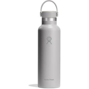 Hydro Flask Standard Mouth Water Bottle 621 ml (21 oz) Vacuum Insulated Stainless Steel Water Bottle with Leak Proof Flex Cap and Powder Coat Birch Hydro Flask Standard Mouth Water Bottle 621 ml (21 oz) Vacuum Insulated Stainless Steel Water Bottle with Leak Proof Flex Cap and Powder Coat Birch