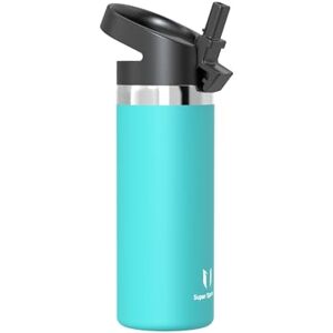 Super Sparrow Water Bottle Insulated 500ml Wide Mouth Metal Bottle Wide Mouth SwivelSip Flask BPA Free, Leak Proof Ergonomic Straw Water Bottles for Work, Gym, Travel, Sports Super Sparrow Water Bottle Insulated 500ml Wide Mouth Metal Bottle Wide Mouth SwivelSip Flask BPA Free, Leak Proof Ergonomic Straw Water Bottles for Work, Gym, Travel, Sports