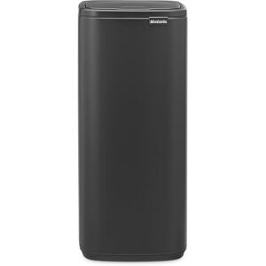 Brabantia Bo Touch Bin 30L (Mineral Infinite Gray), Space-Efficient and Rectangular Waste Bin with Soft-Touch Opening System, Easy to Clean Inner Bucket with Free PerfectFit Rubbish Bags Included Brabantia Bo Touch Bin 30L (Mineral Infinite Gray), Space-Efficient and Rectangular Waste Bin with Soft-Touch Opening System, Easy to Clean Inner Bucket with Free PerfectFit Rubbish Bags Included