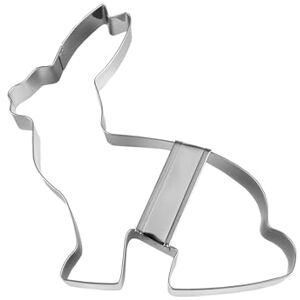 Städter Staedter Sitting Rabbit Cookie Cutter, 14 cm, Stainless Steel, Silver Städter Staedter Sitting Rabbit Cookie Cutter, 14 cm, Stainless Steel, Silver