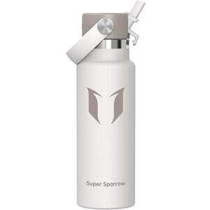 Super Sparrow Sparrow Insulated Water Bottle Kids 350ml FlipFlow Metal Water Bottles with Straw Lid BPA Free Leakproof Stainless Steel Flask for Sport, School, Outdoor, Travel Super Sparrow Sparrow Insulated Water Bottle Kids 350ml FlipFlow Metal Water Bottles with Straw Lid BPA Free Leakproof Stainless Steel Flask for Sport, School, Outdoor, Travel