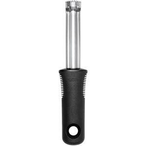 OXO Good Grips Apple Corer – Stainless Steel Fruit Corer with Sharp Serrated Blade & Non-Slip Handle, Dishwasher Safe OXO Good Grips Apple Corer – Stainless Steel Fruit Corer with Sharp Serrated Blade & Non-Slip Handle, Dishwasher Safe