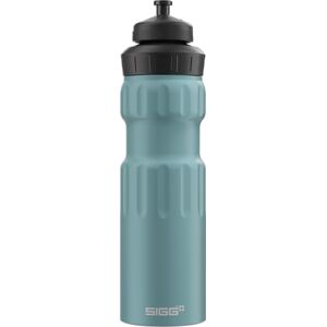 Sigg Aluminum Sports Water Bottle WMB Sports Morning Blue With 3-Stage Sports Cap ClimatePartner Certified Leakproof & Lightweight BPA Free 0.75L Sigg Aluminum Sports Water Bottle WMB Sports Morning Blue With 3-Stage Sports Cap ClimatePartner Certified Leakproof & Lightweight BPA Free 0.75L