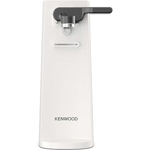 Kenwood Electric Can Opener CAP80.000WH, Multifunctional Kitchen Assistant 3-in-1 with Integrated Knife Sharpener, Can Opener and Bottle Opener, with Cord Storage, White Kenwood Electric Can Opener CAP80.000WH, Multifunctional Kitchen Assistant 3-in-1 with Integrated Knife Sharpener, Can Opener and Bottle Opener, with Cord Storage, White