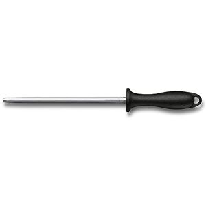 Victorinox Swiss Classic Sharpening Steel, with Plastic Handle, Sharpened Knife, Chrome-Plated Victorinox Swiss Classic Sharpening Steel, with Plastic Handle, Sharpened Knife, Chrome-Plated