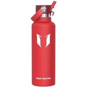 Super Sparrow Sparrow Insulated Water Bottle 750ml FlipFlow Metal Water Bottles with Straw Lid BPA Free Leakproof Stainless Steel Flask for Sport, Gym, Office, Outdoor, Travel Super Sparrow Sparrow Insulated Water Bottle 750ml FlipFlow Metal Water Bottles with Straw Lid BPA Free Leakproof Stainless Steel Flask for Sport, Gym, Office, Outdoor, Travel