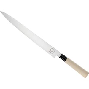 Mercer Culinary Asian Collection Knives 12-inch Yanagi Sashimi Knife Wooden Handle Mercer Culinary Asian Collection Knives 12-inch Yanagi Sashimi Knife Wooden Handle