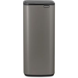 Brabantia Bo Touch Bin 30L (Platinum), Space-Efficient and Rectangular Waste Bin with Soft-Touch Opening System, Easy to Clean Removable Plastic Inner Bucket with Free PerfectFit Rubbish Bags Included Brabantia Bo Touch Bin 30L (Platinum), Space-Efficient and Rectangular Waste Bin with Soft-Touch Opening System, Easy to Clean Removable Plastic Inner Bucket with Free PerfectFit Rubbish Bags Included