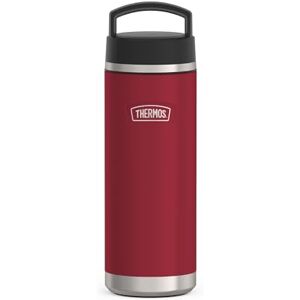 Thermos Icon Beverage Bottle 0.71 L, Red/Berry Matt, Stainless Steel Flask, 710 ml, Insulated Drinking Bottle, 18 Hours Hot / 24 Hours Cold, Dishwasher Safe, Completely Leak-Proof, BPA-Free Thermos Icon Beverage Bottle 0.71 L, Red/Berry Matt, Stainless Steel Flask, 710 ml, Insulated Drinking Bottle, 18 Hours Hot / 24 Hours Cold, Dishwasher Safe, Completely Leak-Proof, BPA-Free