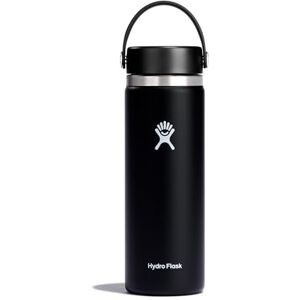 Hydro Flask Water Bottle 591 ml (20 oz) Vacuum Insulated Stainless Steel Water Bottle with Leak Proof Flex Cap and Powder Coat BPA-Free Wide Mouth Black Hydro Flask Water Bottle 591 ml (20 oz) Vacuum Insulated Stainless Steel Water Bottle with Leak Proof Flex Cap and Powder Coat BPA-Free Wide Mouth Black