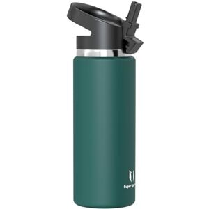 Super Sparrow Water Bottle Insulated 750ml Wide Mouth Metal Bottle Wide Mouth SwivelSip Flask BPA Free, Leak Proof Ergonomic Straw Water Bottles for Work, Gym, Travel, Sports Super Sparrow Water Bottle Insulated 750ml Wide Mouth Metal Bottle Wide Mouth SwivelSip Flask BPA Free, Leak Proof Ergonomic Straw Water Bottles for Work, Gym, Travel, Sports