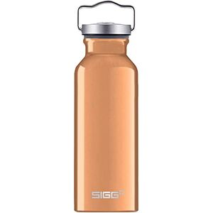 Sigg Aluminium Water Bottle Original Copper Climate Neutral Certified Suitable For Carbonated Beverages Leakproof Lightweight BPA Free 0.5 L Sigg Aluminium Water Bottle Original Copper Climate Neutral Certified Suitable For Carbonated Beverages Leakproof Lightweight BPA Free 0.5 L