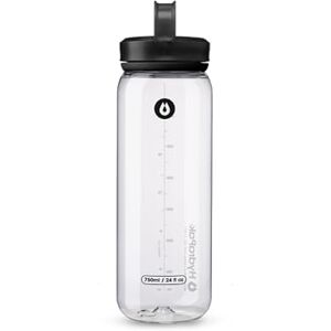 HydraPak Recon 50% Recycled Plastic Water Bottle, Eco Friendly & BPA Free, Smooth Flow Screw Cap, Easy to Carry (750 ml, Clear) HydraPak Recon 50% Recycled Plastic Water Bottle, Eco Friendly & BPA Free, Smooth Flow Screw Cap, Easy to Carry (750 ml, Clear)