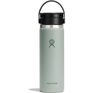 Hydro Flask Coffee Flask 591 ml (20 oz) Vacuum Insulated Stainless Steel Travel Mug with Leak Proof Flex Sip Lid Wide Mouth Agave Hydro Flask Coffee Flask 591 ml (20 oz) Vacuum Insulated Stainless Steel Travel Mug with Leak Proof Flex Sip Lid Wide Mouth Agave