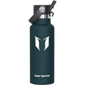 Super Sparrow Sparrow Insulated Water Bottle Kids 500ml FlipFlow Metal Water Bottles with Straw Lid BPA Free Leakproof Stainless Steel Flask for Sport, School, Outdoor, Travel Super Sparrow Sparrow Insulated Water Bottle Kids 500ml FlipFlow Metal Water Bottles with Straw Lid BPA Free Leakproof Stainless Steel Flask for Sport, School, Outdoor, Travel