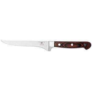 Rio Essentials 8000 Series 6” Boning Knife with Classic Riveted Pakkawood Handles and Full Tang Construction, Stainless Steel Blades Rio Essentials 8000 Series 6” Boning Knife with Classic Riveted Pakkawood Handles and Full Tang Construction, Stainless Steel Blades