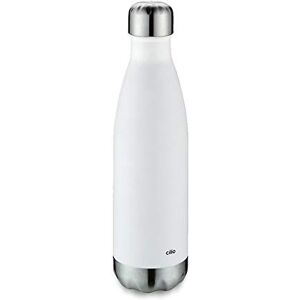Cilio Insulated Bottle, Stainless Steel, Matte White, 500 ml Cilio Insulated Bottle, Stainless Steel, Matte White, 500 ml