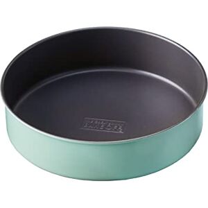 The Great British Bake Off Cake Tin for Sponges, 8 inch Baking Tin (20cm), for Cheesecake, Victoria & Christmas, Offical GBBO Logo, Non Stick Coated Carbon Steel, Duck Egg Blue The Great British Bake Off Cake Tin for Sponges, 8 inch Baking Tin (20cm), for Cheesecake, Victoria & Christmas, Offical GBBO Logo, Non Stick Coated Carbon Steel, Duck Egg Blue
