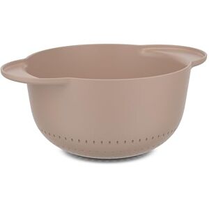 Mepal Colander Chef it, Drains Quickly, Non-slip Base for added Stability, Dishwasher Safe, Kitchen Gadgets, 3000 ml, Chalk Mepal Colander Chef it, Drains Quickly, Non-slip Base for added Stability, Dishwasher Safe, Kitchen Gadgets, 3000 ml, Chalk