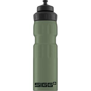 Sigg WMB Sports Leaf Green Touch Water Bottle (0.75 L), Pollutant-Free and Leak-Proof Metal Bottle, Lightweight Aluminium Bottle for Sports Sigg WMB Sports Leaf Green Touch Water Bottle (0.75 L), Pollutant-Free and Leak-Proof Metal Bottle, Lightweight Aluminium Bottle for Sports