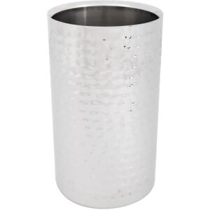 Olympia Hammered Double Wall Wine Cooler Stainless Steel Ice Bucket for Champagne, Beer, Cold Drinks, Party, Bar FU284 Olympia Hammered Double Wall Wine Cooler Stainless Steel Ice Bucket for Champagne, Beer, Cold Drinks, Party, Bar FU284