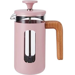 La Cafetière Pisa Cafetière, 3-Cup/35ml, Heat-Resistant Borosilicate Glass and Stainless Steel with Easy-Grip Plunger, Small French Press Coffee Maker for Loose Tea and Ground Coffee, Pink La Cafetière Pisa Cafetière, 3-Cup/35ml, Heat-Resistant Borosilicate Glass and Stainless Steel with Easy-Grip Plunger, Small French Press Coffee Maker for Loose Tea and Ground Coffee, Pink