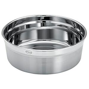 RÖSLE Flexx 2GO 1.4 L Round Stainless Steel Lunch Box Microwave and Oven Safe up to 150 °C, Dishwasher Safe, Silver RÖSLE Flexx 2GO 1.4 L Round Stainless Steel Lunch Box Microwave and Oven Safe up to 150 °C, Dishwasher Safe, Silver