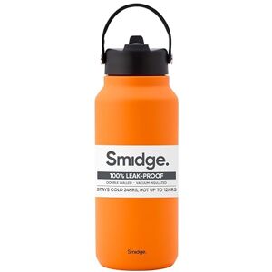 Smidge Reusable Water Bottle 900ml Citrus – Insulated Stainless Steel Flask with Sipping Lid for Hot & Cold Drinks, Leakproof & BPA-Free, No Metallic Taste Smidge Reusable Water Bottle 900ml Citrus – Insulated Stainless Steel Flask with Sipping Lid for Hot & Cold Drinks, Leakproof & BPA-Free, No Metallic Taste