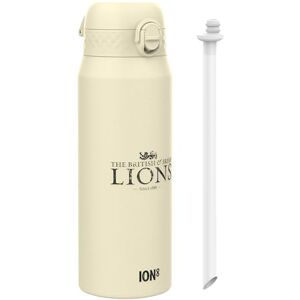 Ion8 British & Irish Lions Rugby x Sports Thermal Water Bottle with Removable Straw, 750ml/24oz, Leak-proof Vacuum Insulated Drinking Bottle, Crest Design Ion8 British & Irish Lions Rugby x Sports Thermal Water Bottle with Removable Straw, 750ml/24oz, Leak-proof Vacuum Insulated Drinking Bottle, Crest Design