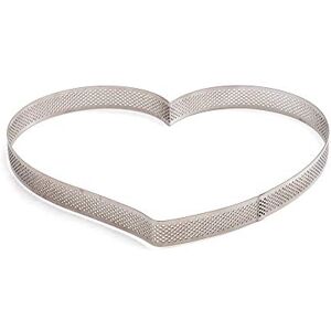 Decora 0064086 Stainless Steel Micro-Perforated Heart Shape 18 X 16 X 3,5 H CM Decora 0064086 Stainless Steel Micro-Perforated Heart Shape 18 X 16 X 3,5 H CM