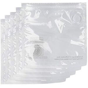 MasterClass Reusable Food Vacuum Sealer Bags, Polyethylene, Set of 5 Refills for Food Pump (MCVACBAGSET) MasterClass Reusable Food Vacuum Sealer Bags, Polyethylene, Set of 5 Refills for Food Pump (MCVACBAGSET)
