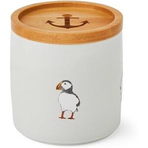 Cooksmart Stoneware Airtight Storage Jars Storage Jars & Canisters Perfect For Pasta Storage & Rice Storage Storage Jars With Lids For All Type Of Foods Coastal Birds Cooksmart Stoneware Airtight Storage Jars Storage Jars & Canisters Perfect For Pasta Storage & Rice Storage Storage Jars With Lids For All Type Of Foods Coastal Birds