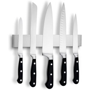 LARHN Magnetic Knife Rack Holder for Wall, 30 cm (12″) Stainless Steel LARHN Magnetic Knife Rack Holder for Wall, 30 cm (12″) Stainless Steel