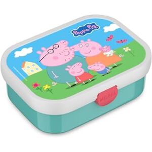 Mepal Lunch Box Campus Bento Box For Children Lunch Box With Bento Compartment & Fork With Clip Closure Dishwasher Safe & BPA-free 750 ml Peppa Pig Mepal Lunch Box Campus Bento Box For Children Lunch Box With Bento Compartment & Fork With Clip Closure Dishwasher Safe & BPA-free 750 ml Peppa Pig