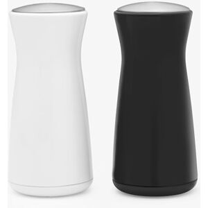 Salter BW12947EU7 Gravity Salt and Pepper Shaker Set – Classic Seasoning Mills, Salt & Pepper Pots, Tilt to Operate, No Spill Design, Monochrome Design, Ideal for Ground Salt, Pepper, and Spices Salter BW12947EU7 Gravity Salt and Pepper Shaker Set – Classic Seasoning Mills, Salt & Pepper Pots, Tilt to Operate, No Spill Design, Monochrome Design, Ideal for Ground Salt, Pepper, and Spices